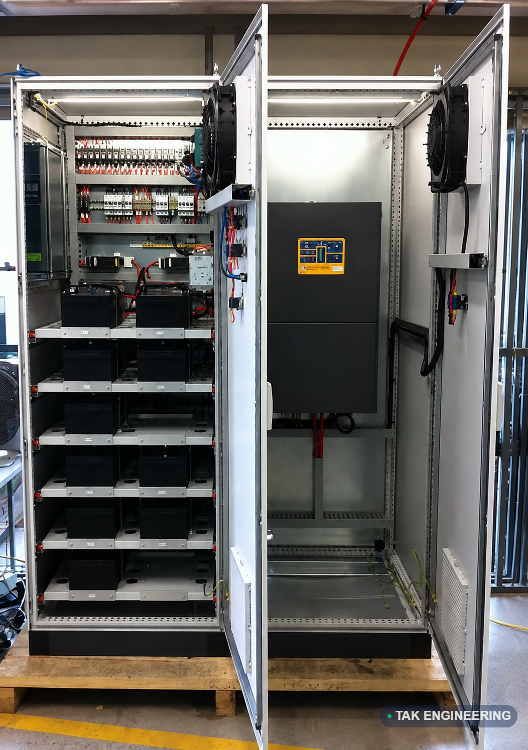 Control panel and BESS cabinet