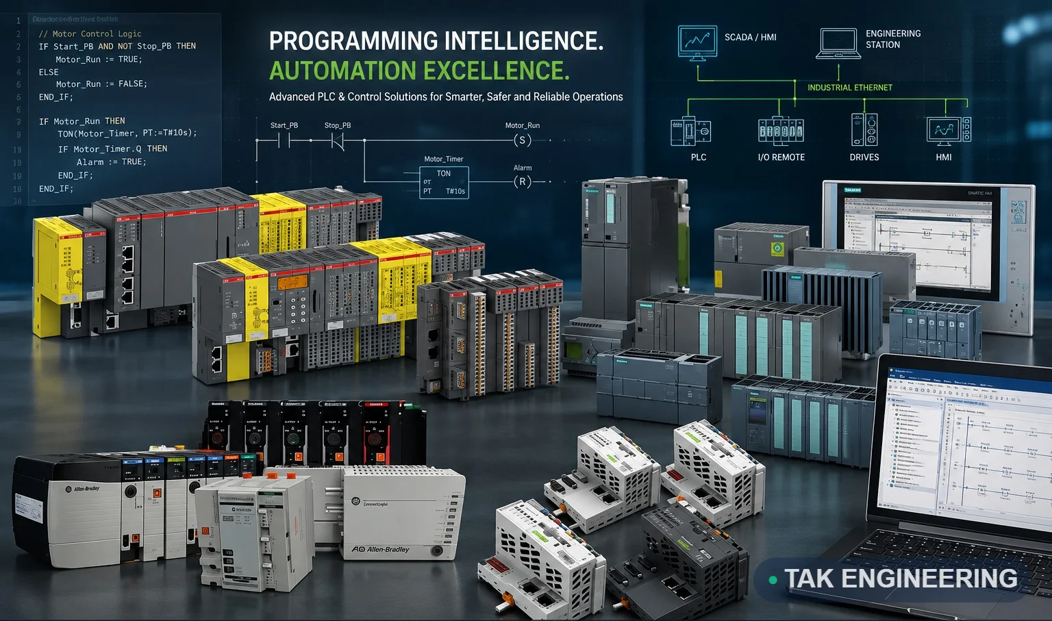 Allen-Bradley and Siemens PLC programming and control engineering Allen-Bradley and Siemens PLC programming and control engineering