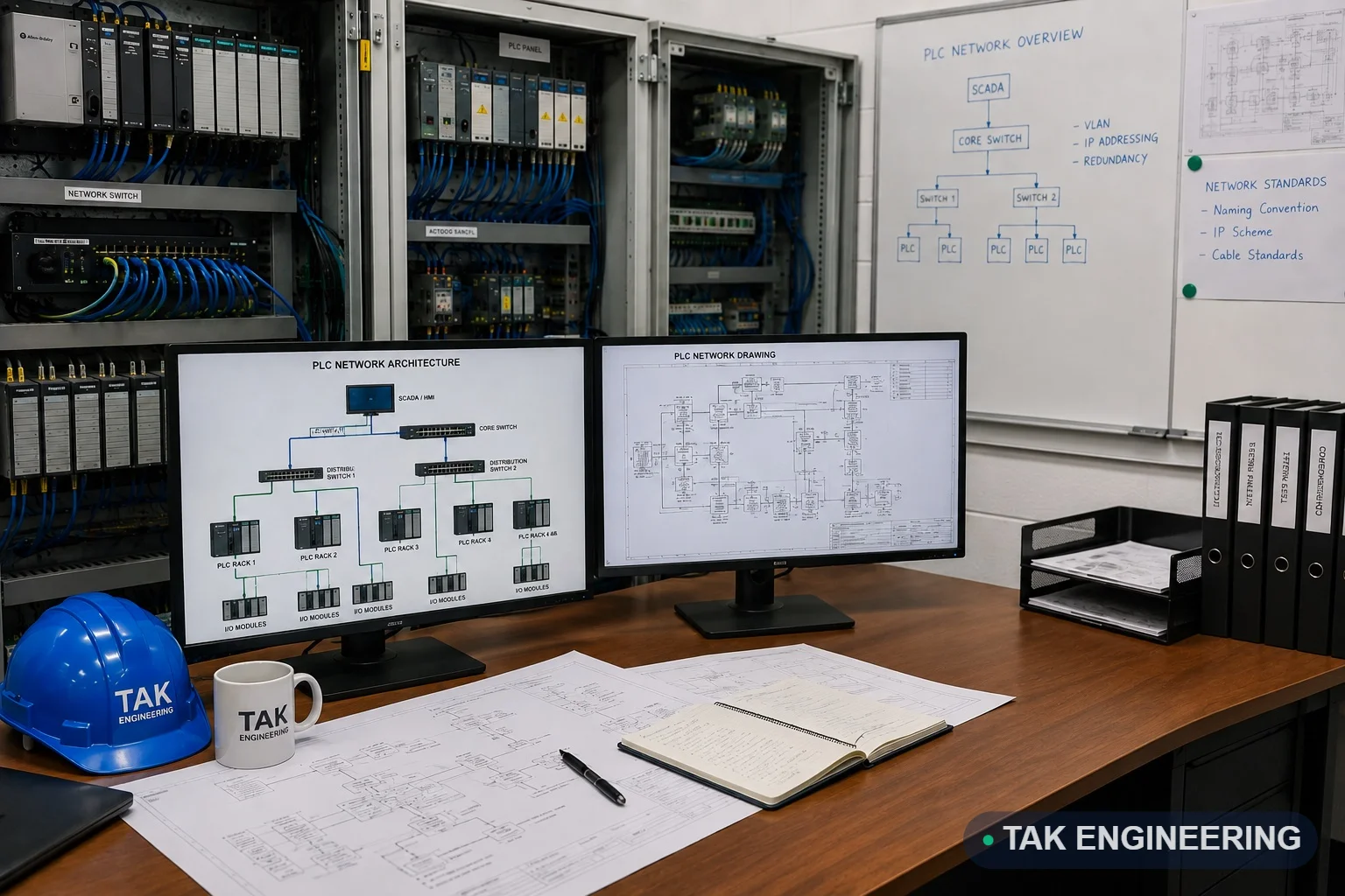 Industrial control system networking configuration Industrial control system networking configuration